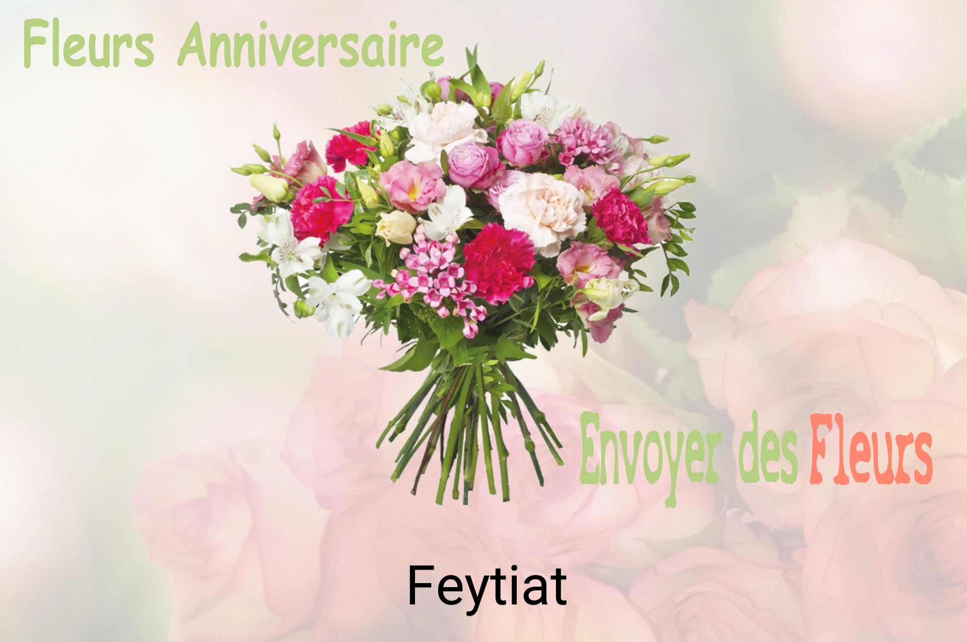 Bouquet de fleurs d’anniversaire livré à Feytiat